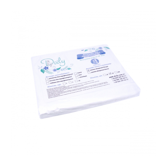 Пакеты одноразовые для парафинотерапии рук Doily, 15х40 см, 50 шт