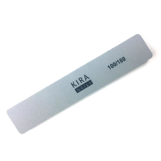 Шлифовщик Kira Nails прямоугольный 17,8 см 100/180
