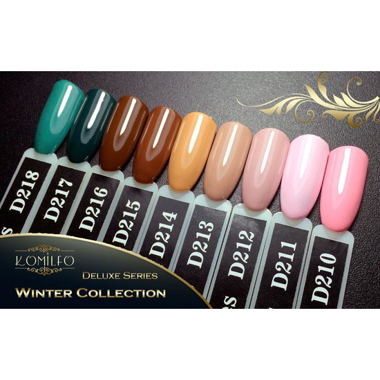 Гель-лак Komilfo Deluxe Series №D211, 8 мл3