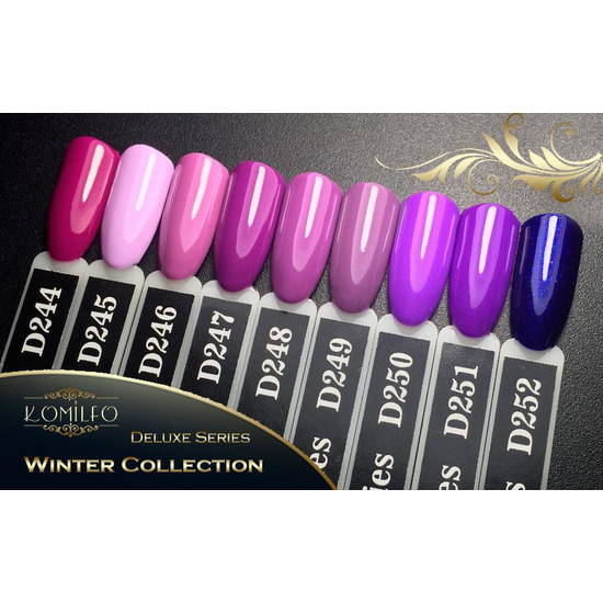 Гель-лак Komilfo Deluxe Series №D246, 8 мл3