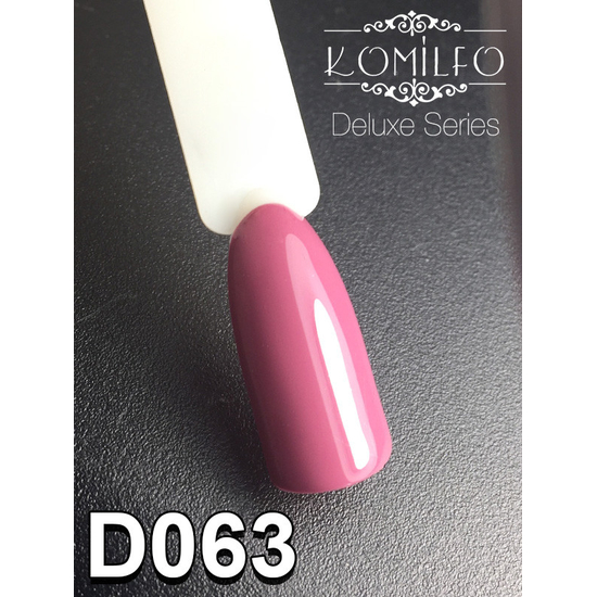 Гель-лак Komilfo Deluxe Series №D063, 8 мл2
