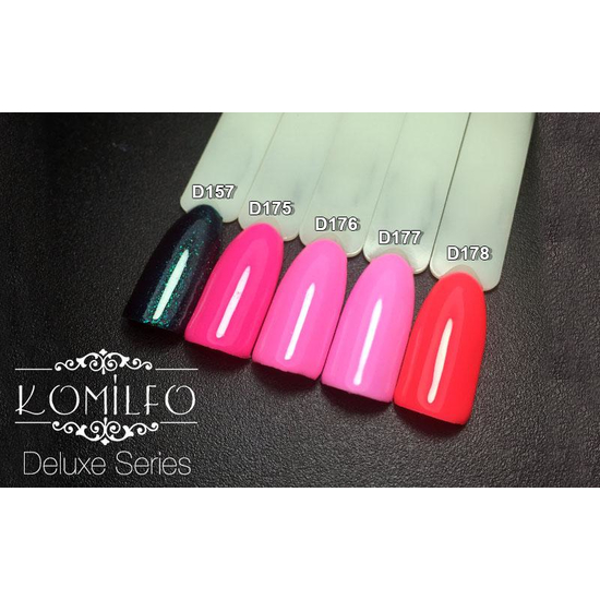 Гель-лак Komilfo Deluxe Series №D178, 8 мл3