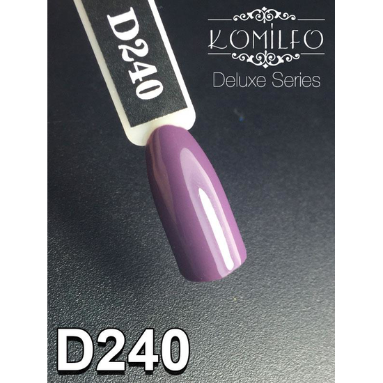 Гель-лак Komilfo Deluxe Series №D240, 8 мл2