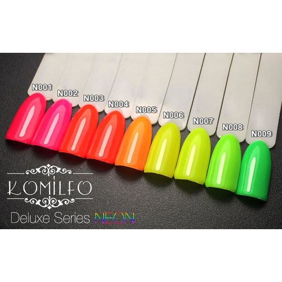 Гель-лак Komilfo DeLuxe Series №N003, 8 мл, Колір: 003, Колір: Помаранчевий3