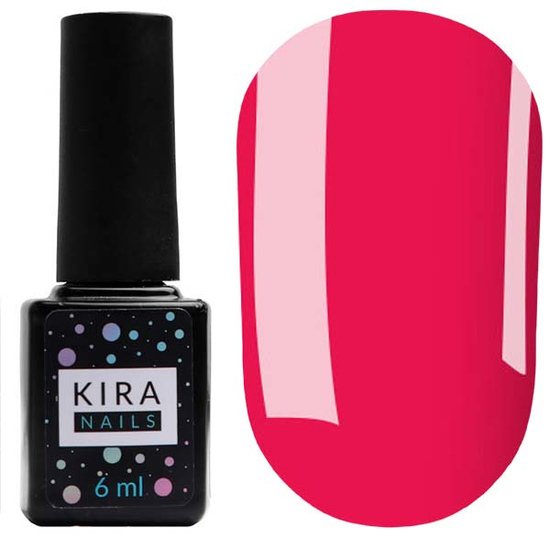 Гель-лак Kira Nails №164 (винний, емаль), 6 мл