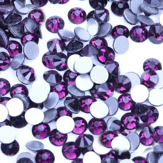 Стрази Dk. Amethyst ss3 (1.3-1.5 мм) 100 шт