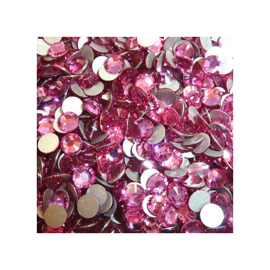 Стрази Rose ss3 (1.3-1.5 мм), 100 шт