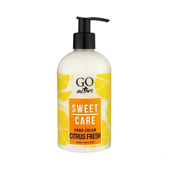 Крем для рук Go Active Hand Cream Citrus Fresh, освежающий Detox, свежий цитрус, 350 мл, Аромат: свежий цитрус