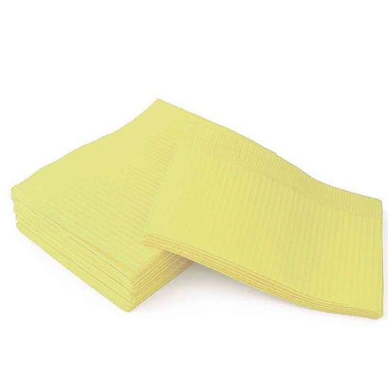 Салфетки ламинированные 25 шт, желтые, Цвет: Желтые