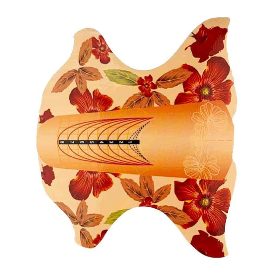 Формы для наращивания ногтей №017, 500 шт, Цвет: 173