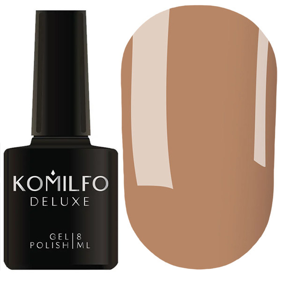 Гель-лак Komilfo Deluxe Series №D319 Butterum (какао, эмаль), 8 мл
