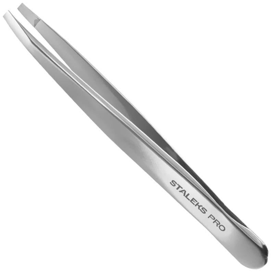 Пинцет для бровей STALEKS PRO EXPERT 10 TYPE 2 (TE-10/2)
