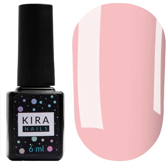 Гель-лак Kira Nails №003 (світлий рожевий для френча, емаль), 6 мл