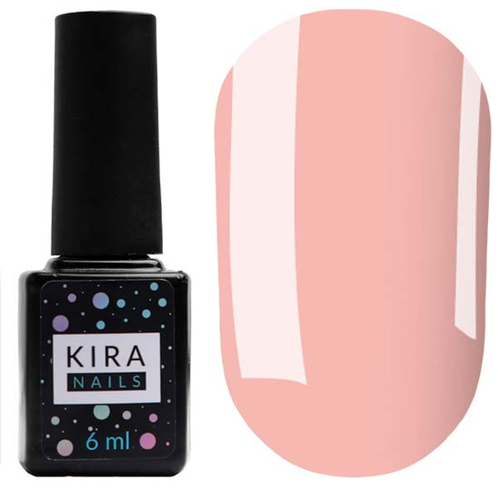 Гель-лак Kira Nails №013 (світлий персиково-рожевий, емаль), 6 мл