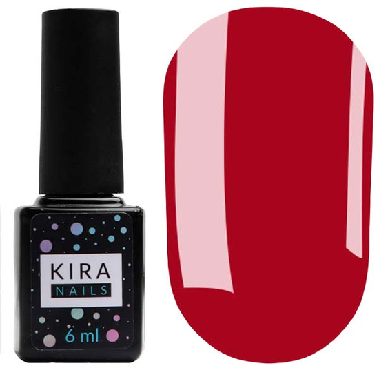 Гель-лак Kira Nails №042 (малиновий, емаль), 6 мл