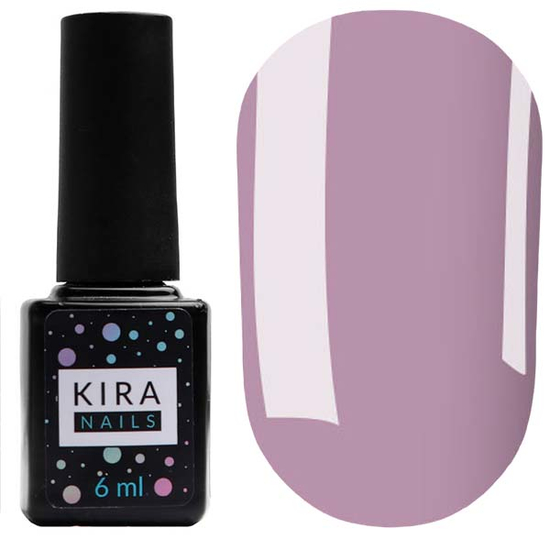 Гель-лак Kira Nails №115 (сиренево-бежевый, эмаль), 6 мл