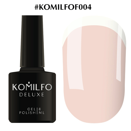 Гель-лак Komilfo French Collection №F004, 8 мл, Об`єм: 8 мл
, Колір: 004