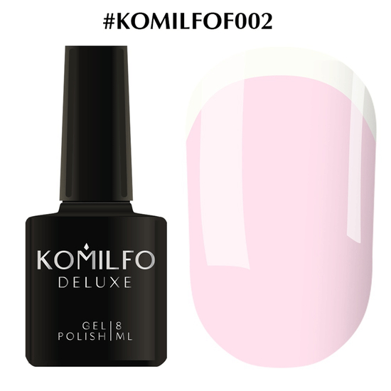 Гель-лак Komilfo French Collection №F002, 8 мл, Объем: 8 мл
, Цвет: 002
