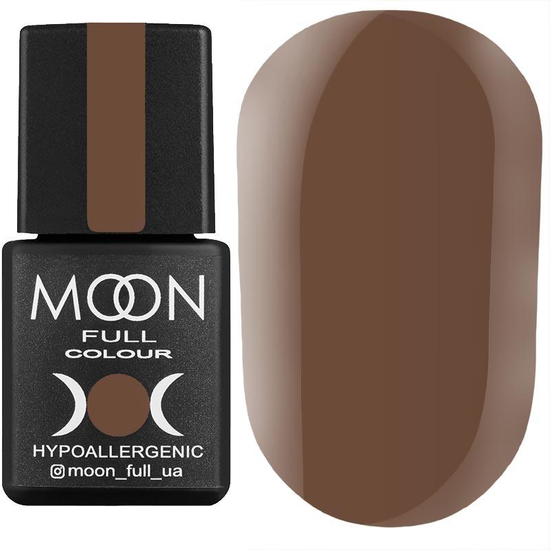 Гель-лак MOON FULL color Gel polish №212 (лісовий горіх, емаль), 8 мл