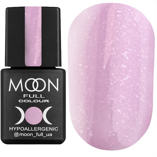 Гель-лак MOON FULL color Gel polish №304 (світло-бузковий з шіммери), 8 мл