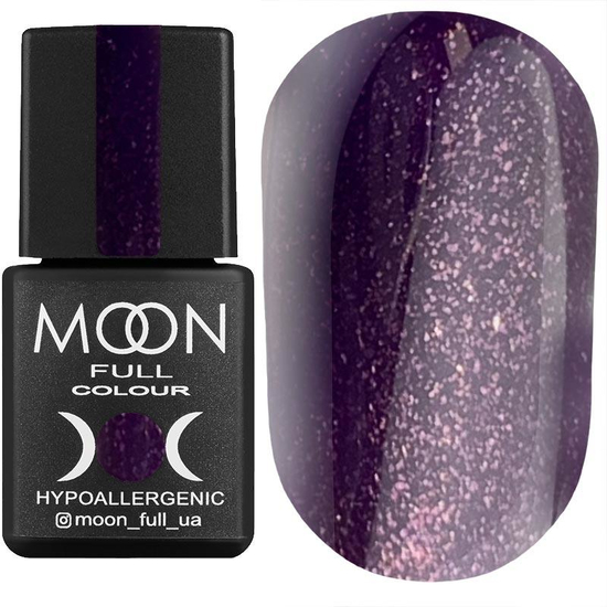 Гель-лак MOON FULL color Gel polish №316 (рожевий шоколад з шіммери), 8 мл