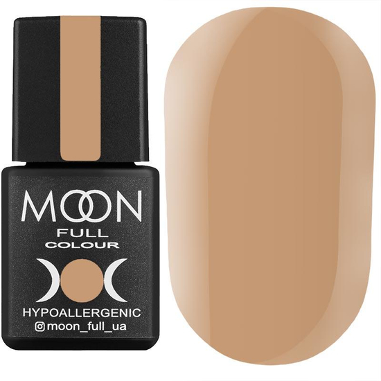 Гель-лак MOON FULL color Gel polish №620 (капучино темний, емаль), 8 мл