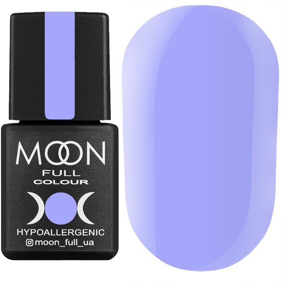 Гель-лак MOON FULL color Gel polish №631 (лавандовий, емаль), 8 мл