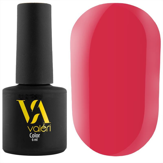 Гель-лак Valeri №009 (коралово-рожевий, емаль), 6 мл