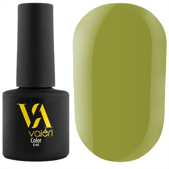 Гель-лак Valeri №019 (оливка, емаль), 6 мл