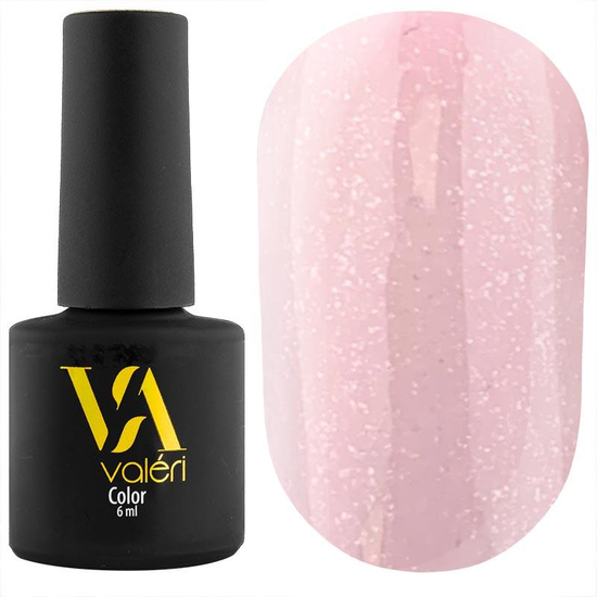 Гель-лак Valeri №024 (ніжно-рожевий, мікроблиск), 6 мл