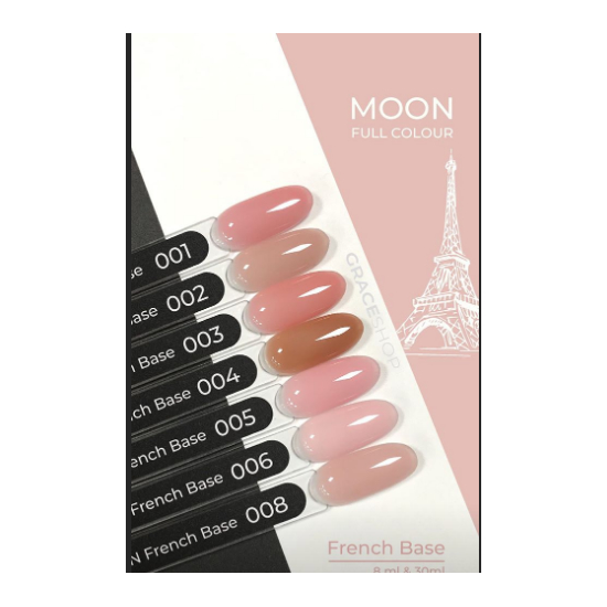 MOON FULL French Base №002 (бежевый, эмаль), 8 мл, Цвет: 002
3
