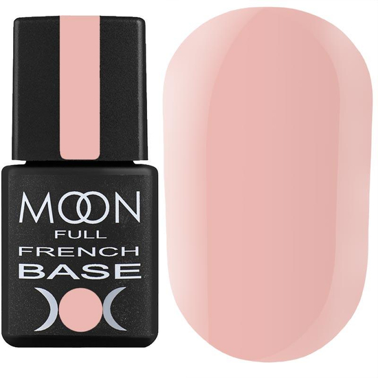 MOON FULL French Base №006 (бело-розовый, эмаль), 8 мл, Цвет: 006

