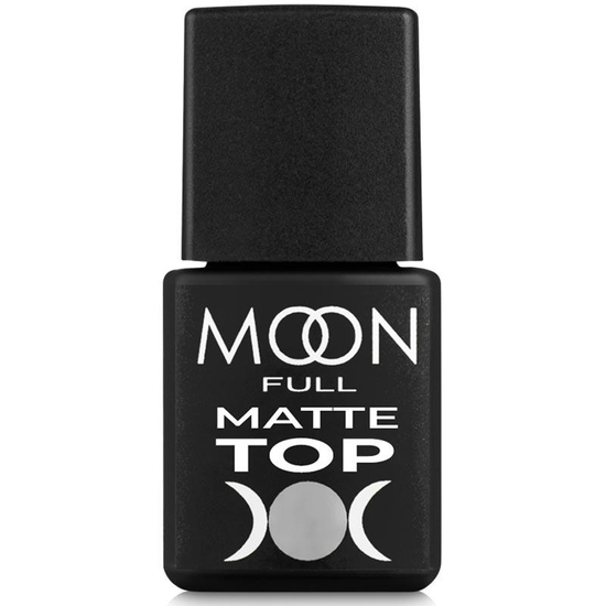 MOON FULL Top Matte Матове топ-покриття для гель-лаку, 8 мл, Об`єм: 8 мл
