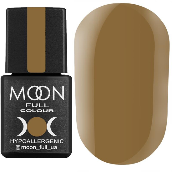 Гель-лак MOON FULL color Gel polish №211 (горчичный, эмаль), 8 мл