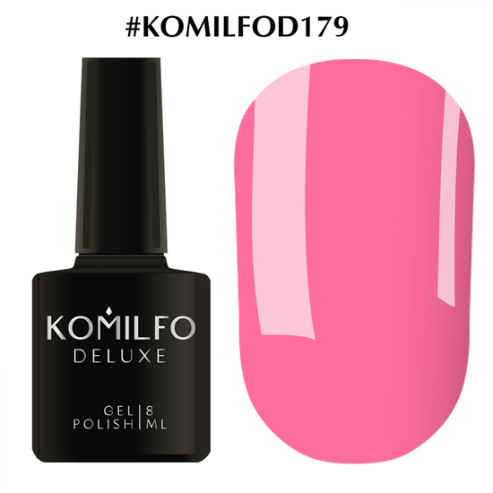 Гель-лак Komilfo Deluxe Series №D179, 8 мл
