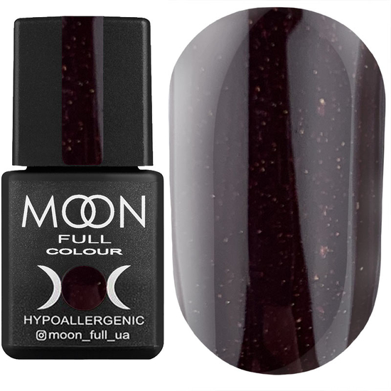 Гель-лак MOON FULL Autum - Winter №667 (Шоколадно-сливовый), 8 мл