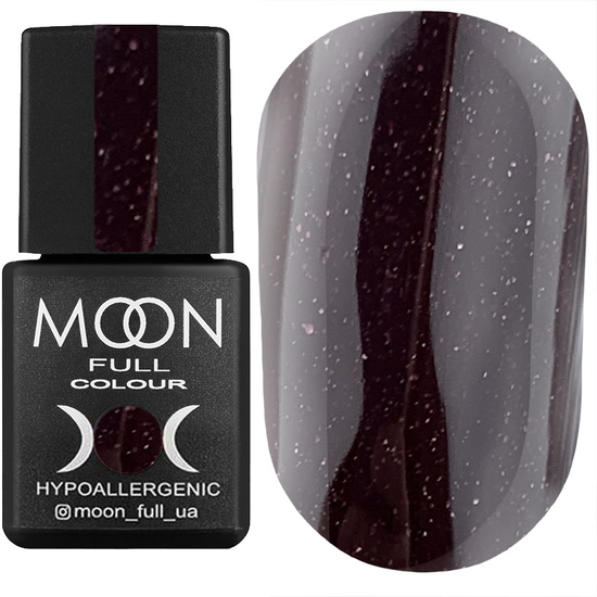 Гель-лак MOON FULL Autum - Winter №668 (Шоколадно-сливовый с шиммером), 8 мл