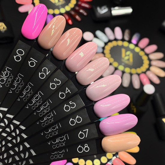 Гель-лак Valeri №062 (темний бежевий, емаль), 6 мл2