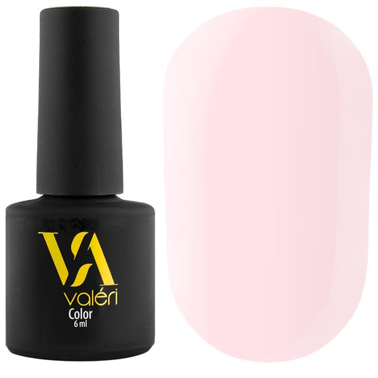 Гель-лак Valeri №066 (вершково-рожевий, емаль), 6 мл