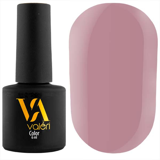 Гель-лак Valeri №085 (лілово-рожевий, емаль), 6 мл