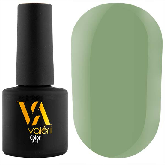 Гель-лак Valeri №095 (оливковий, емаль), 6 мл
