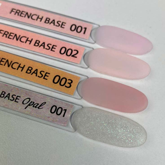 Kira Nails French Base Opal 001 (опал), 15 мл, Об`єм: 15 мл, Колір: Opal 0013