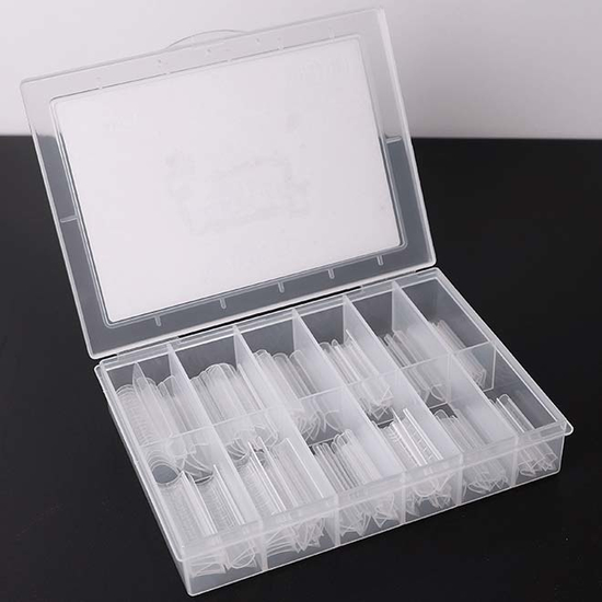 Komilfo Top Nail Forms, Arch - Верхние формы для наращивания, арочные, 120 шт, Размер: Arch2