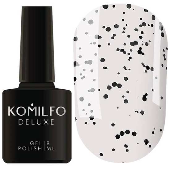 Komilfo No Wipe Dragon Top - топ без липкого слоя с крошкой, 8 мл