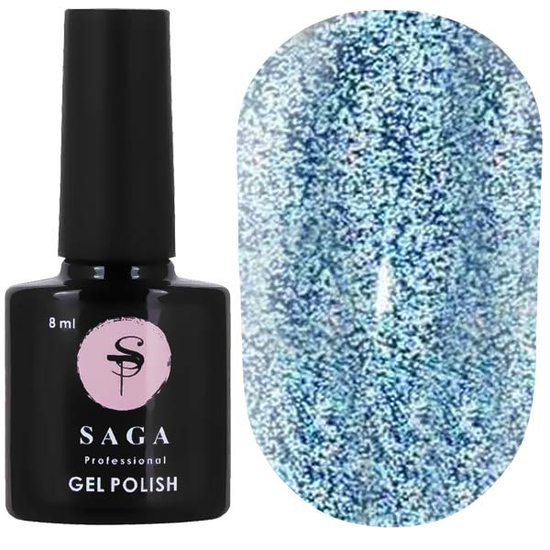 Гель-лак светоотражающий SAGA Fiery Gel №08, 8 мл, Цвет: 08