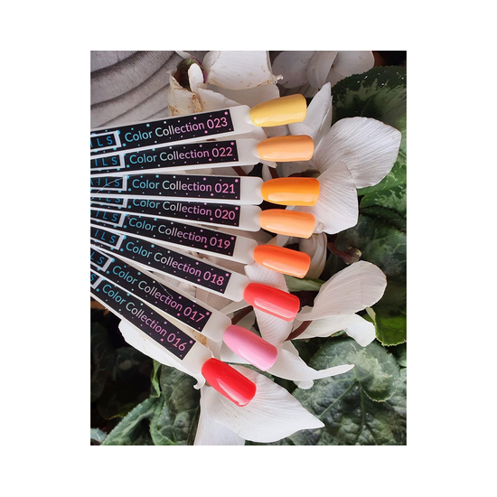 Гель-лак Kira Nails №023 (сонячно-жовтий, емаль), 6 мл5
