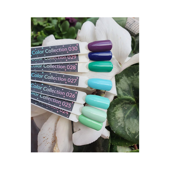 Гель-лак Kira Nails №029 (сине-фиолетовый, эмаль), 6 мл3