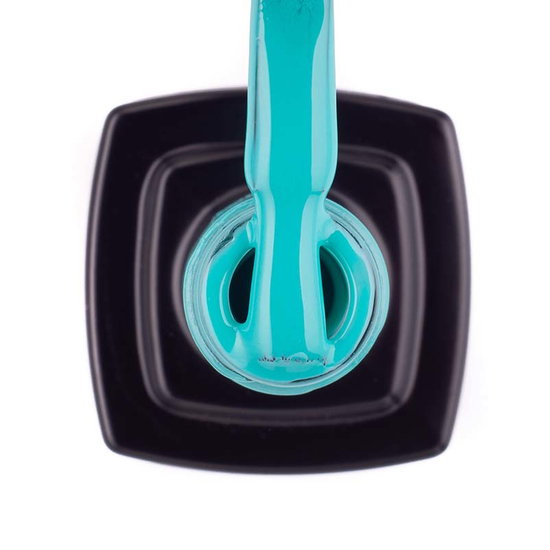 Гель-лак Kira Nails №086 (зеленовато-бирюзовый, эмаль), 6 мл2