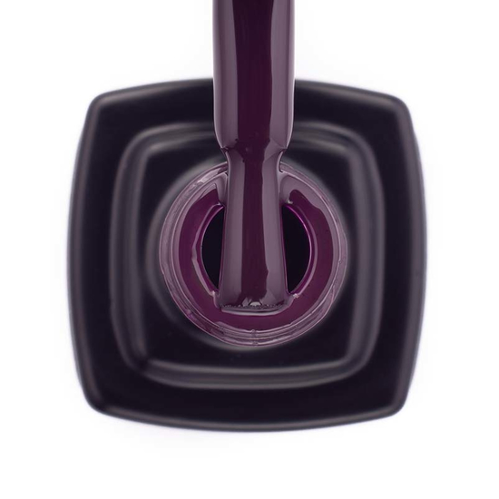 Гель-лак Kira Nails №153 (темний баклажан, емаль) HEMA/TPO free 6 мл2