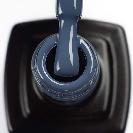 Гель-лак Kira Nails №161 (темний синьо-блакитний, емаль), 6 мл3